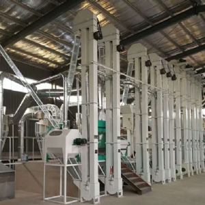 Complete Set of Milling Rice Equipment with Output of 80-300 T/D