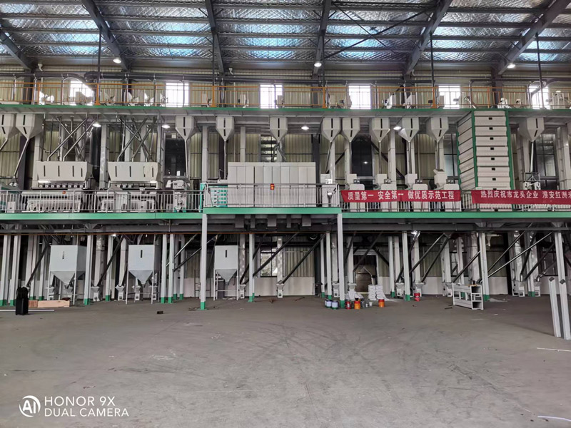 15淮安市楚州区建新米业日产100吨生产线