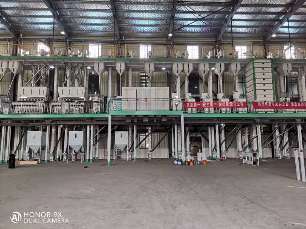 淮安市楚州区建新米业日产100吨生产线